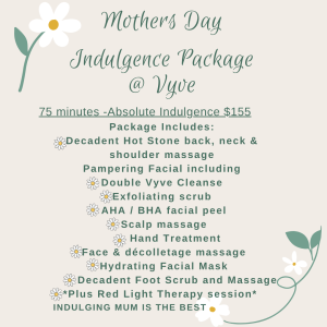 Mother's Day Indulgence Package eGift Voucher